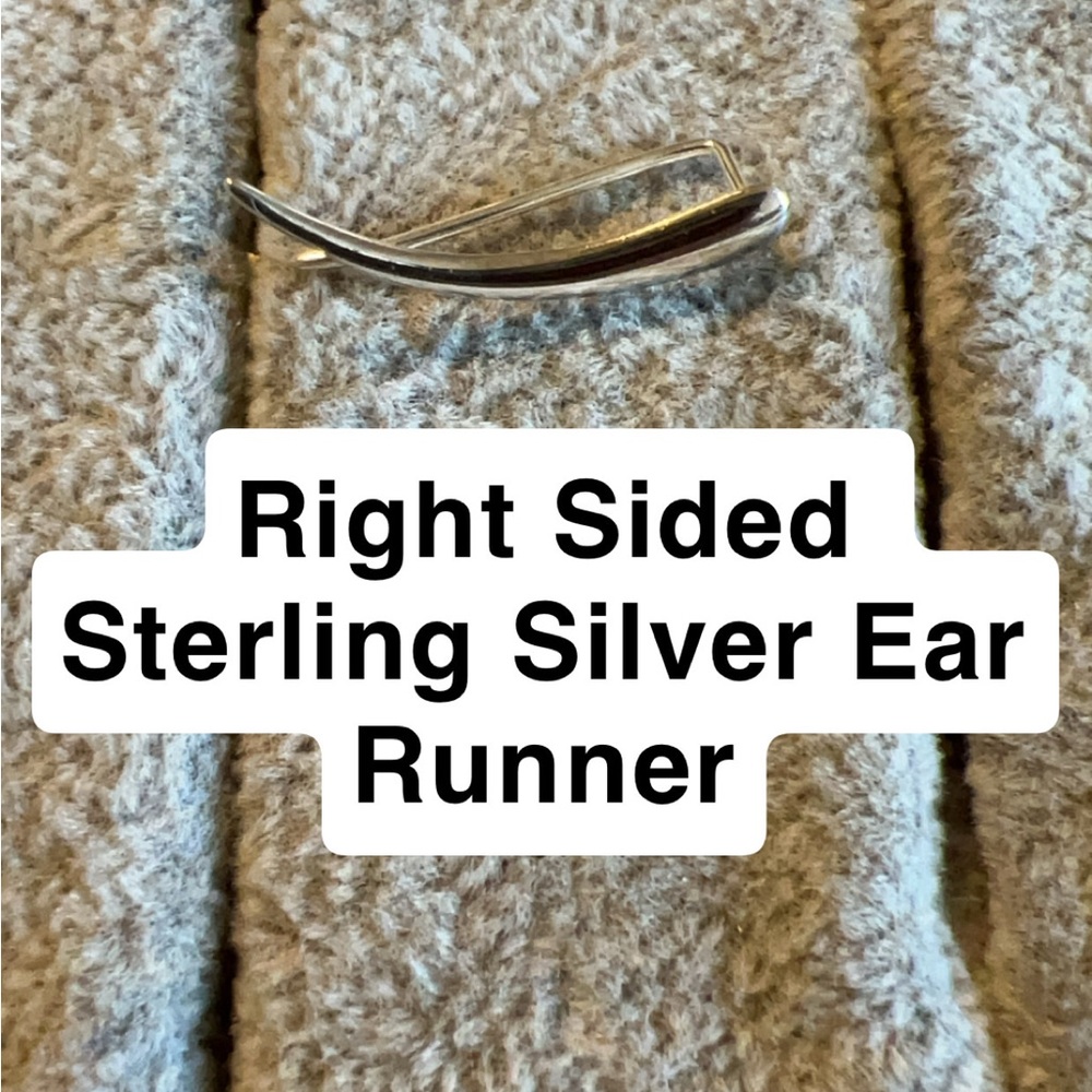Sterling Silver Ear Runner (Right)